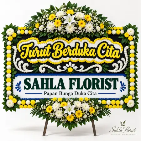 Papan Bunga Duka Daya Makassar